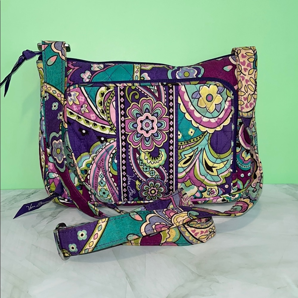 Vera Bradley Multicolor Paisley Crossbody Bag - Picture 1 of 10
